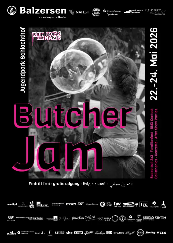 Butcher Jam 2026 Plakat — Familienfest