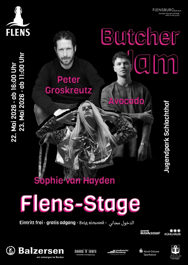 Butcher Jam 2026 Plakat — Flens Stage